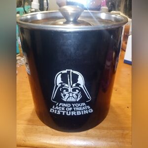 Guc Star Wars Black And Silver Treat 7" Aluminum Storage Container